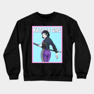 Katana Girl Crewneck Sweatshirt